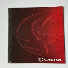 CAGIVA RANGE Motorcycle Sales Brochure 2001 ENGLISH & ITALIAN #0122001UK