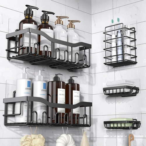 Shower caddy drilling - shower,