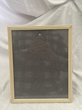 Vintage White Gilded Picture Frame 