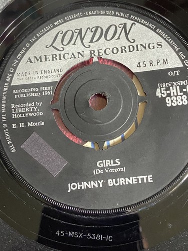Johnny burnette girls c w - johnny,