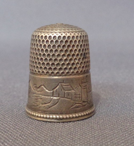Antique sewing thimble simon - sewing,