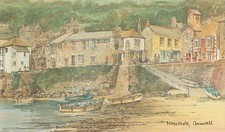 Cornwall. Mousehole Water