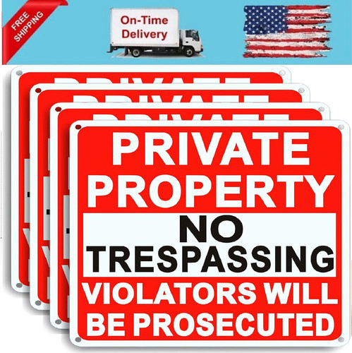Pack large trespassing - 4, no