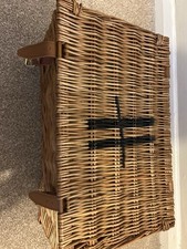 Harrods Wicker Hamper Basket -