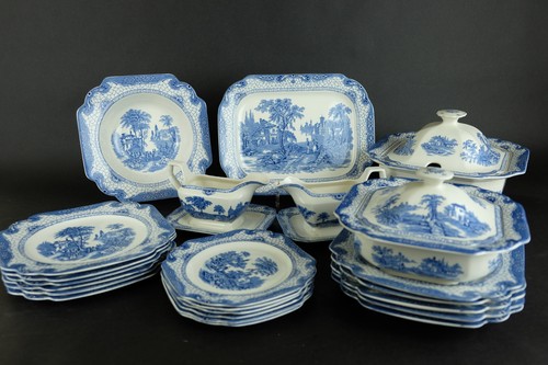 Antique english blue - english,