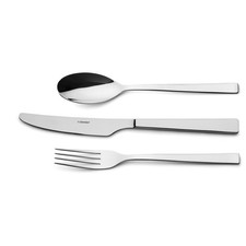 Berndorf Cutlery 3 Piece Set, Stainless Steel, Dishwasher Safe, Elegant Design