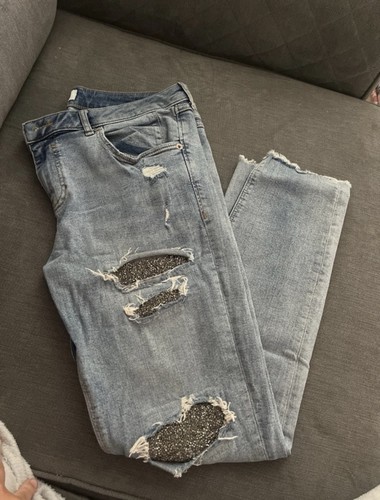 River island jewelled jeans - river,