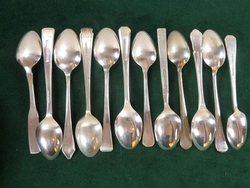 Vintage silver plated - 12,