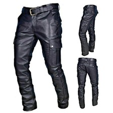 Men's Genuine Leather Pant