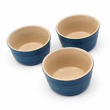 Set Of 3 Le Creuset Stoneware