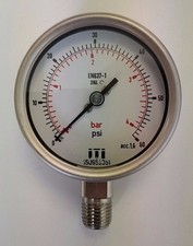 Pressure Gauge 63mm Dial