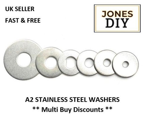 Penny washers stainless - m4,