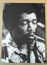 Jimi Hendrix - Classic Black & White Poster / Picture - Rare!