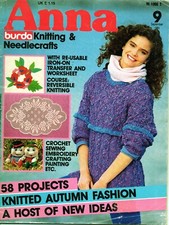 ~ Vintage Burda  Anna Knitting