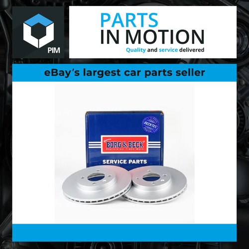 Brake discs pair vented - 2x,