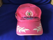 Vintage Ferrari F1 2004 World Championship Cap Michael Schumacher era Used Faded