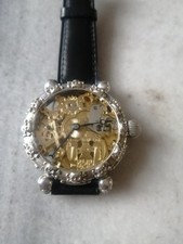 Silver Masonic Omega , Skulls