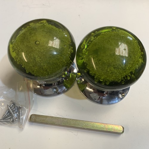 Stunning pair bubble glass - bubble,