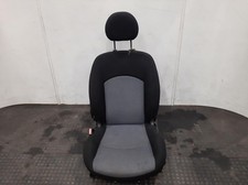 2005 PEUGEOT 206 Mk1 BLACK NS LEFT PASSENGERS FRONT SEAT