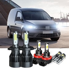 For VW Caddy MK4 2015-2020 H4 H11 LED Headlight Bulbs High/Low/Fog Light 12v
