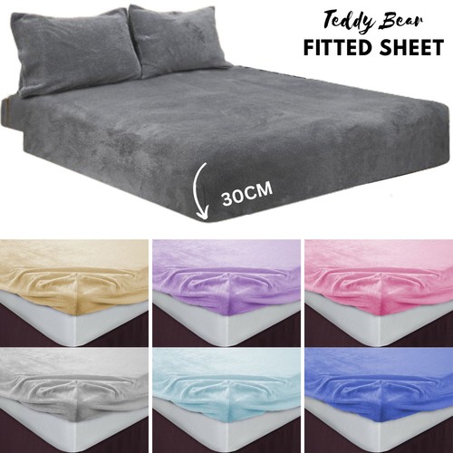 Teddy bear fleece - teddy, sheet