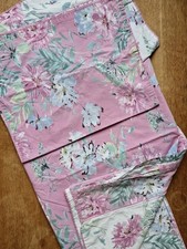 Laura Ashley Cosmos Floral Double Duvet Cover And Pillow Cases Pink