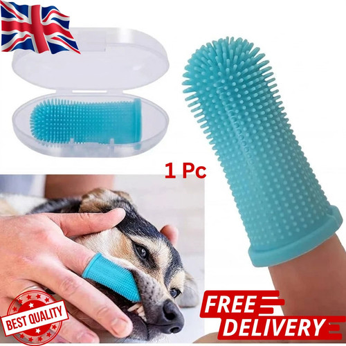 Pet finger toothbrush dogs - pet,