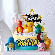 13 PCS/Set Pokemon Cake