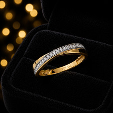 Crossover gemstone eternity - gemstone,