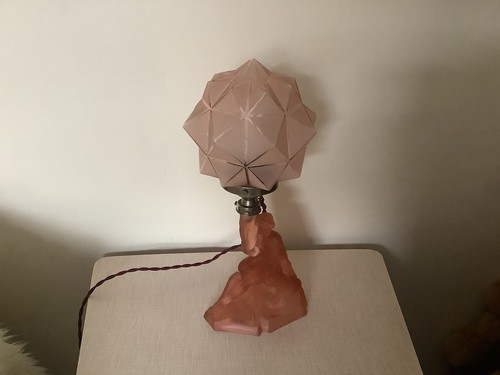 1930s art deco - art, pink