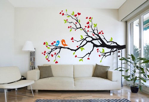 Hearts tree with - hearts,