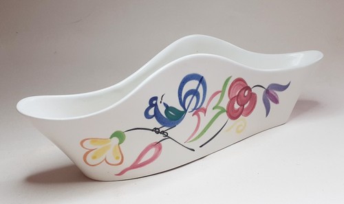 Poole pottery freeform wavy - pottery,