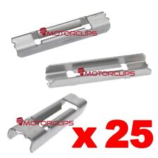 Radiator Grille Bumper Spoiler Clips Clamps For Some Ford Focus Fiesta Metal x25