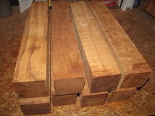 FOUR  (4) FEQ TEAK TURNING