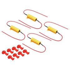 4pcs 50W 6 Ohm Aluminum Shell