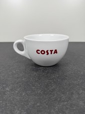 Costa Coffee Mug White Ceramic