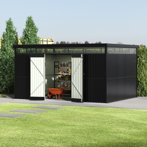 13x10ft garden storage shed - garden,