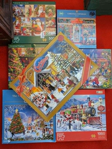 Christmas jigsaw puzzles 7 - puzzles, x