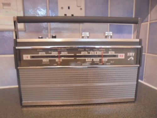 Vintage hmv model 2165 - model, mw/lw