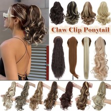 Claw Ponytail Hair Piece Real