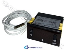 UNIVERSAL BAIN MARIE / HOT CUPBOARD TEMPERATURE THERMOSTAT DISPLAY 230V 16A 120C