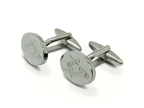 Masonic rhodium plated - masonic,