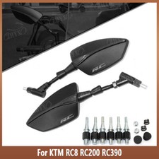 Black Rearview Mirror CNC