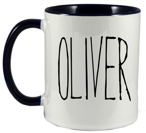 New white black - /, mug