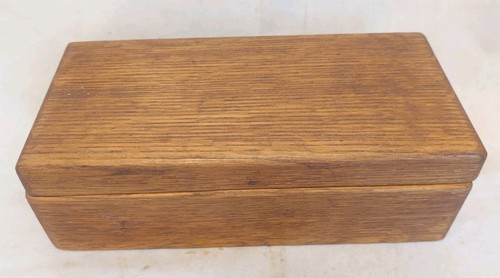 Vintage wooden storage box - vintage,