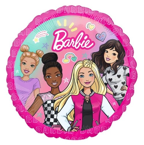 Barbie balloon fashion girl - barbie,