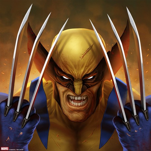 Wolverine flip lenticular - wolverine, 3d