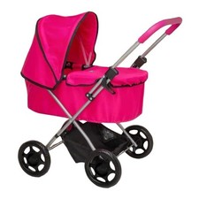 Dolly Amore Pram Stroller Pink
