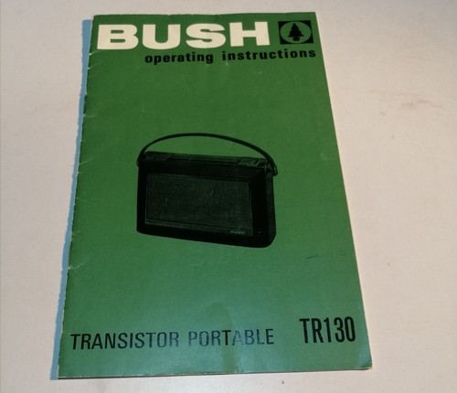 Vintage 1971 bush transistor - vintage,