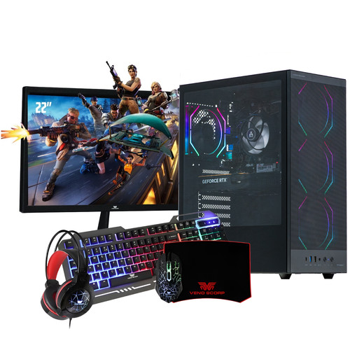 Fast gaming computer bundle - gaming, pc